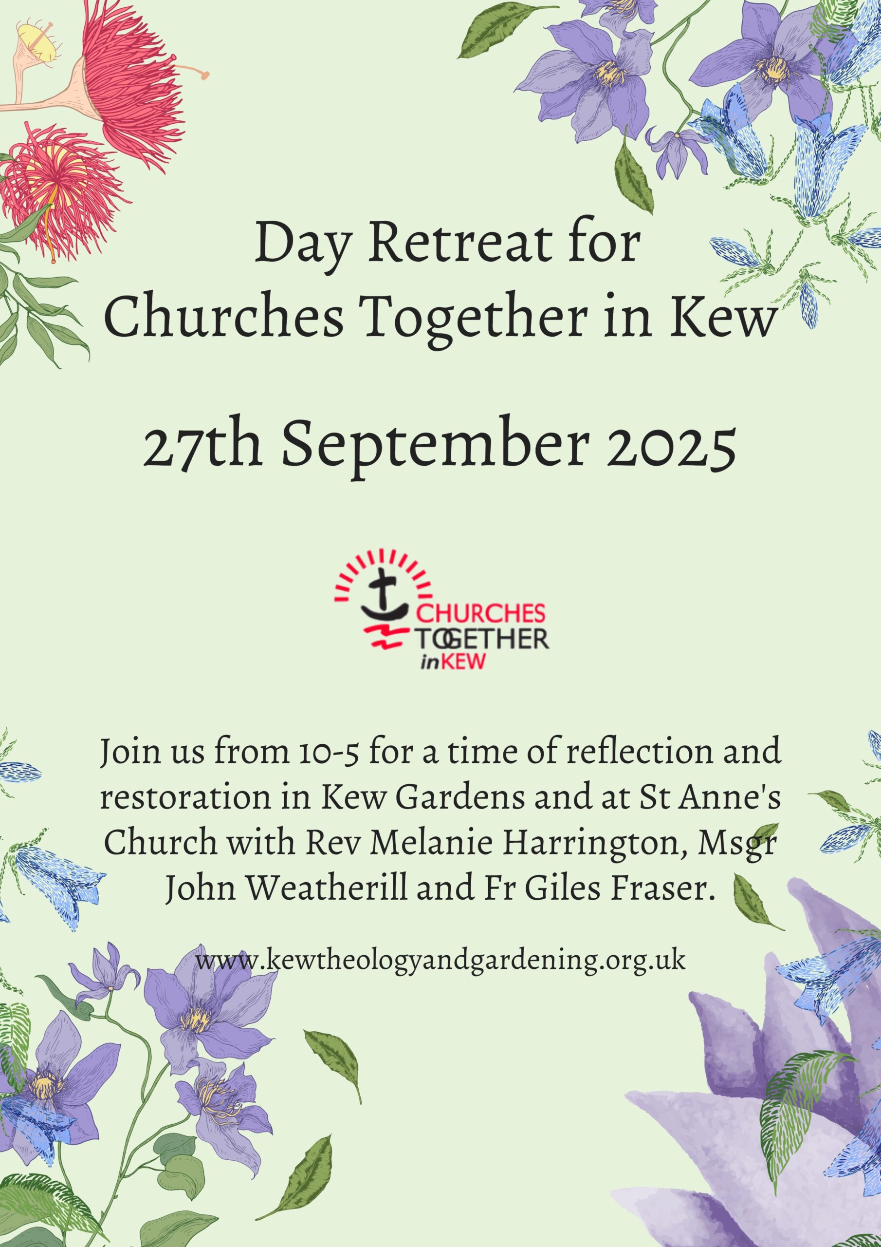 CTK Retreat Poster for 27.09.25